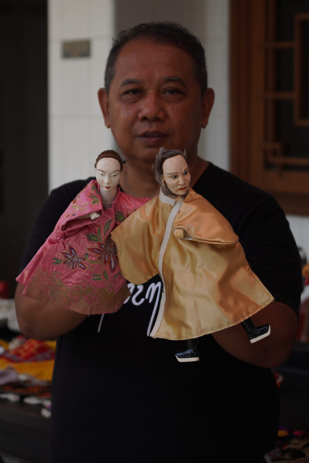 Ada Wayang Potehi Bunda Maria di Hong San Kiong