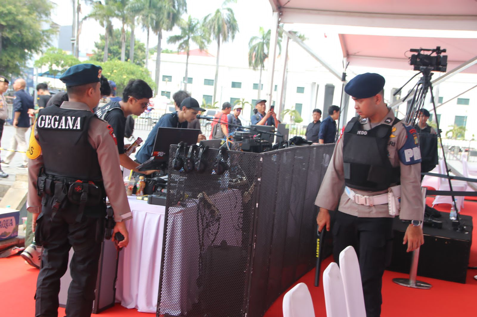 100 Personel Gabungan Amankan Deklarasi Kampanye Damai Pilkada Jakarta di Taman Fatahilah