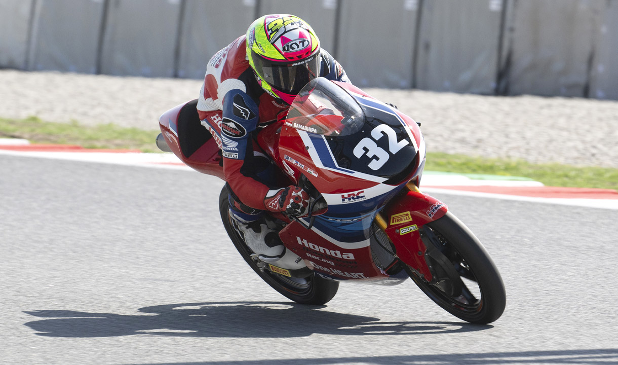 Ini yang Bikin Kiandra Ramadhipa Posisi 2 Klasmen Sementara Moto3 Junior 2026