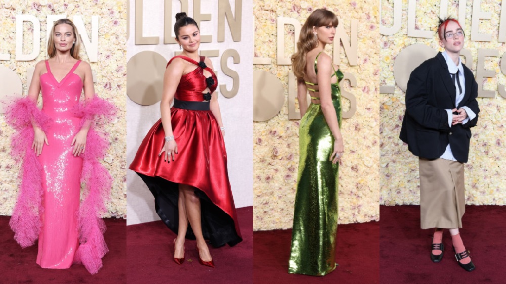 Deretan Busana Terbaik di Karpet Merah Golden Globe Awards 2024, Taylor Swift hingga Selena Gomez