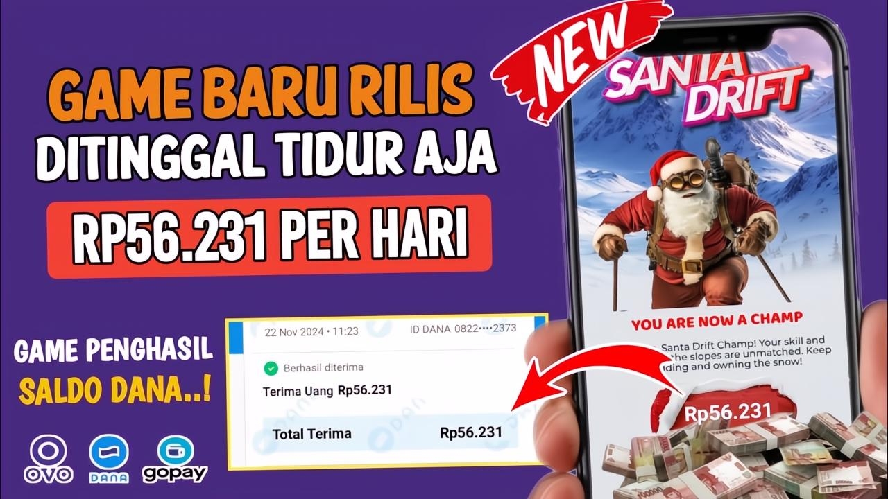 Kejutan! Saldo DANA Gratis Rp500 Ribu Siap Dikirim dari Aplikasi Game Penghasil Uang