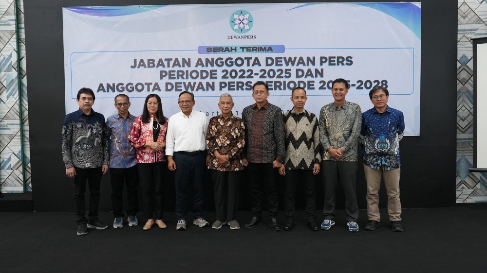 Selamat Bertugas Prof Komarudin Hidayat, Ketua Dewan Pers periode 2025-2028 Terpilih Aklamasi