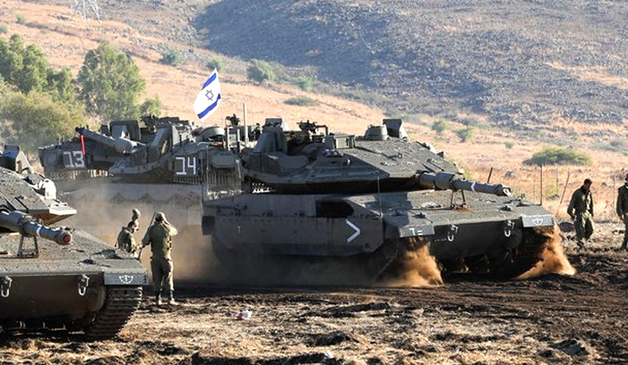 Hamas Hancurkan Tank Israel di Perbatasan Pasca 13 Masjid di Gaza dan Tepi Barat Hancur Dibom