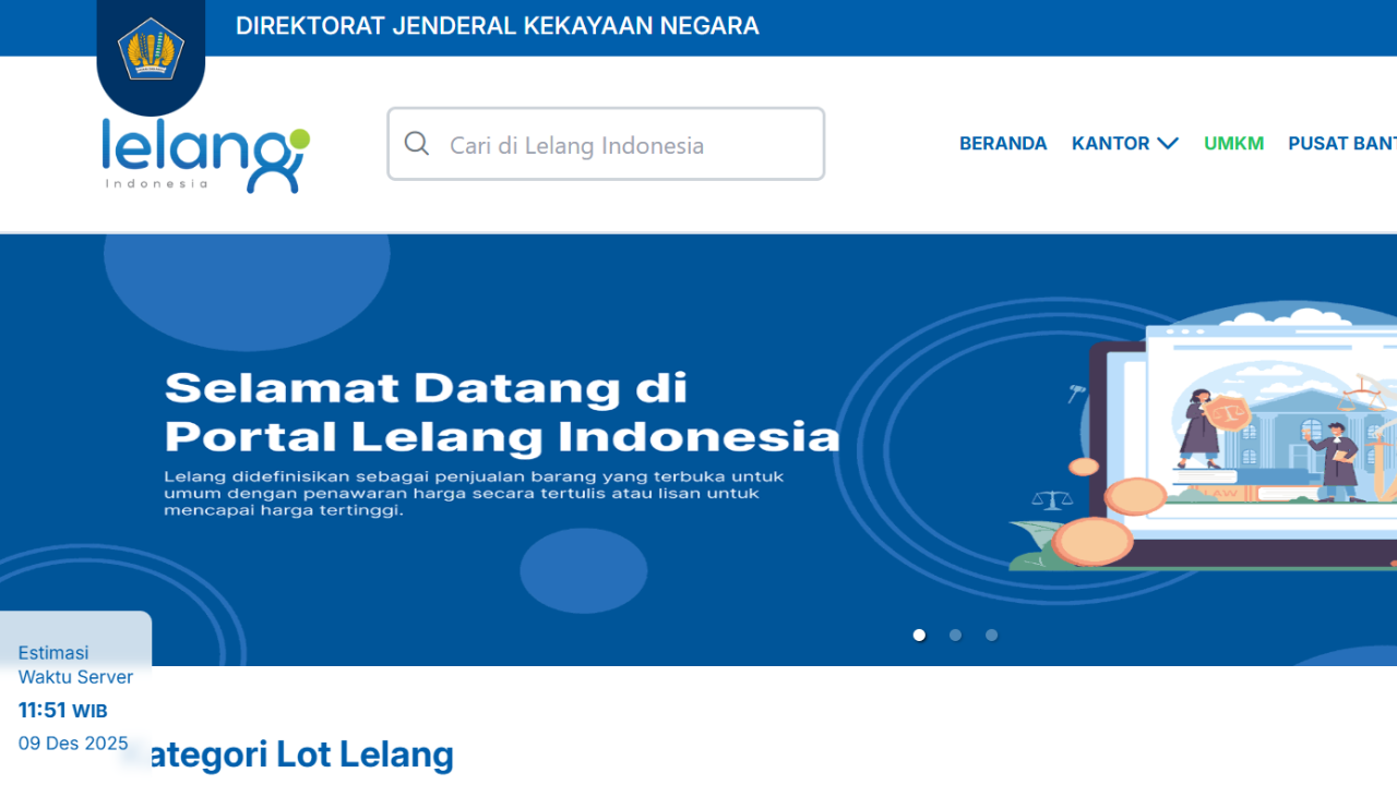 Cara Ikut Lelang KPK saat Hakordia 2025 di lelang.go.id, Beli Barang Rampasan Korupsi