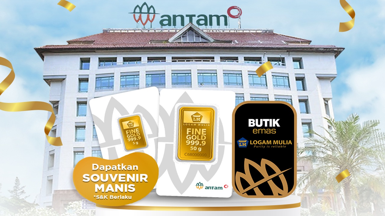 Update Harga Emas Antam Hari Ini Saat Libur Waisak, Senin 12 Mei 2025: Turun Banget!