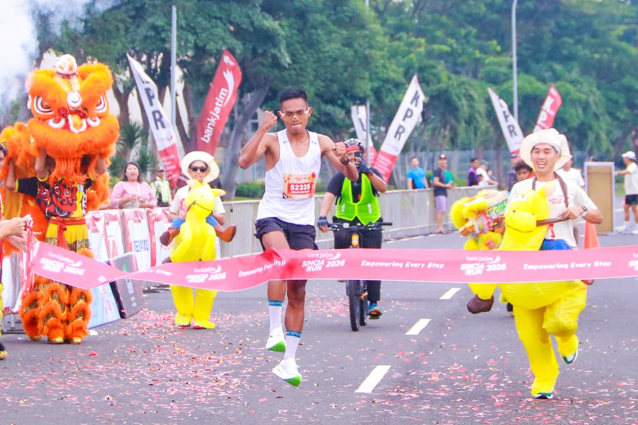 Penakluk 5K Sincia Run 2026 Insani Nur Ilmi, sampai Finis Cuma 16 Menit!