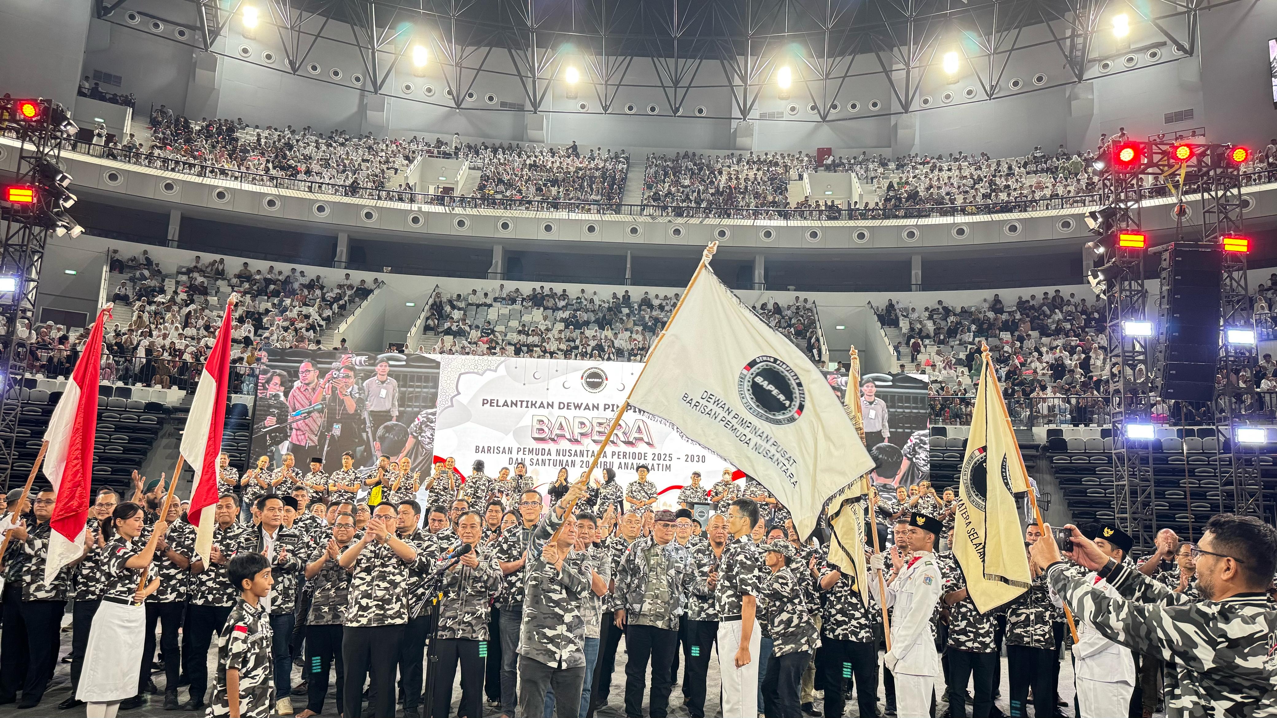 Luar Biasa, Pengurus DPP Bapera Dikukuhkan Bersama 20 Ribu Anak Yatim di Jakarta