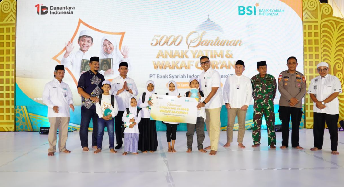 BSI Berbagi: 5.000 Anak Yatim Terima Santunan Serentak di Seluruh Indonesia