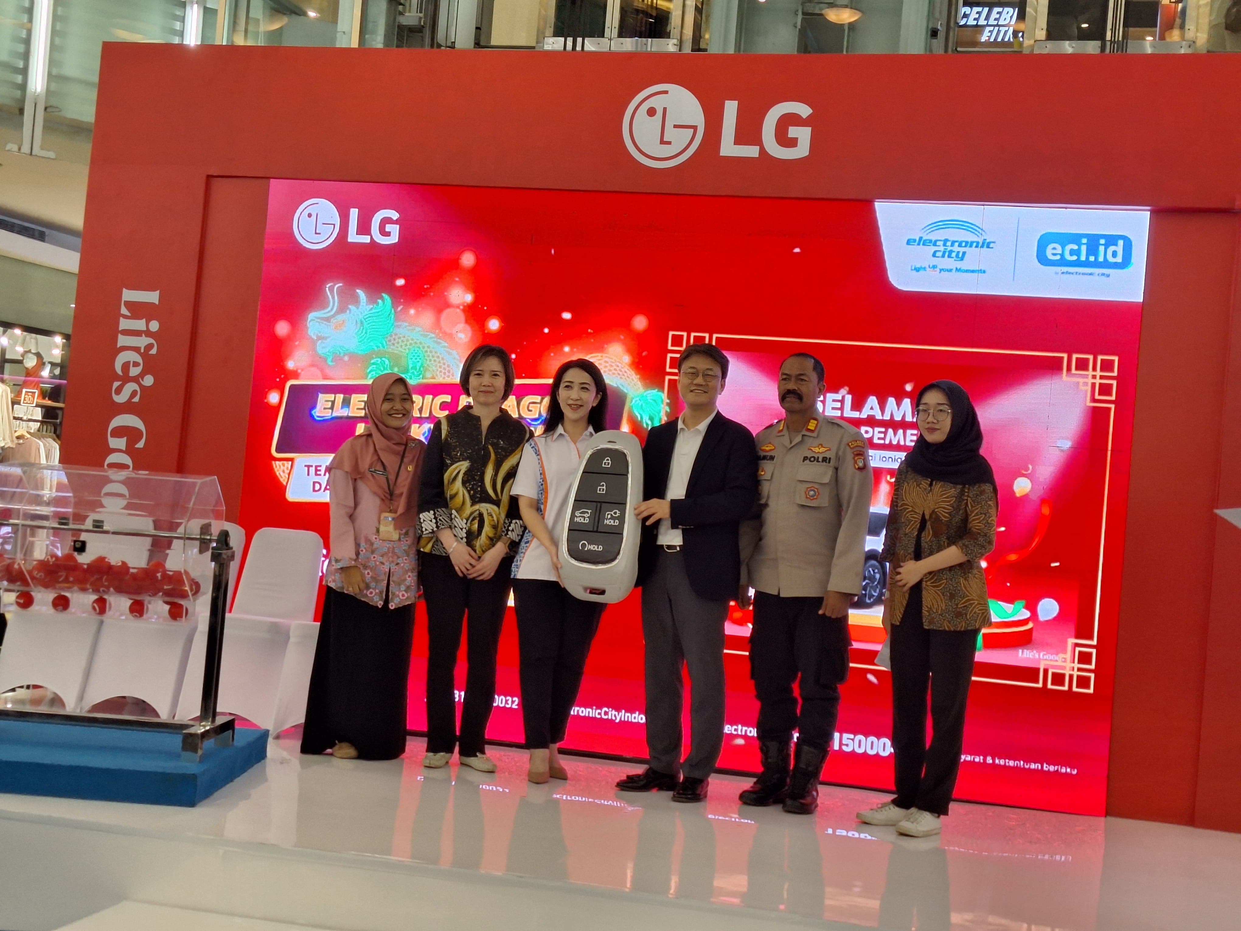 LG Indonesia Bersama Electronic City Gelar Program Undian, Hadiah Utama IONIQ 5