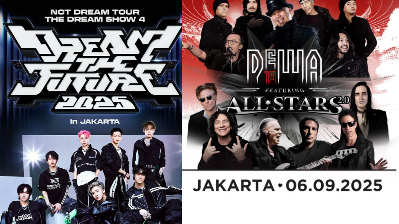 Jadwal Konser Bulan September 2025, Ada Dewa 19, NCT DREAM, Super Junior, hingga Jeff Satur