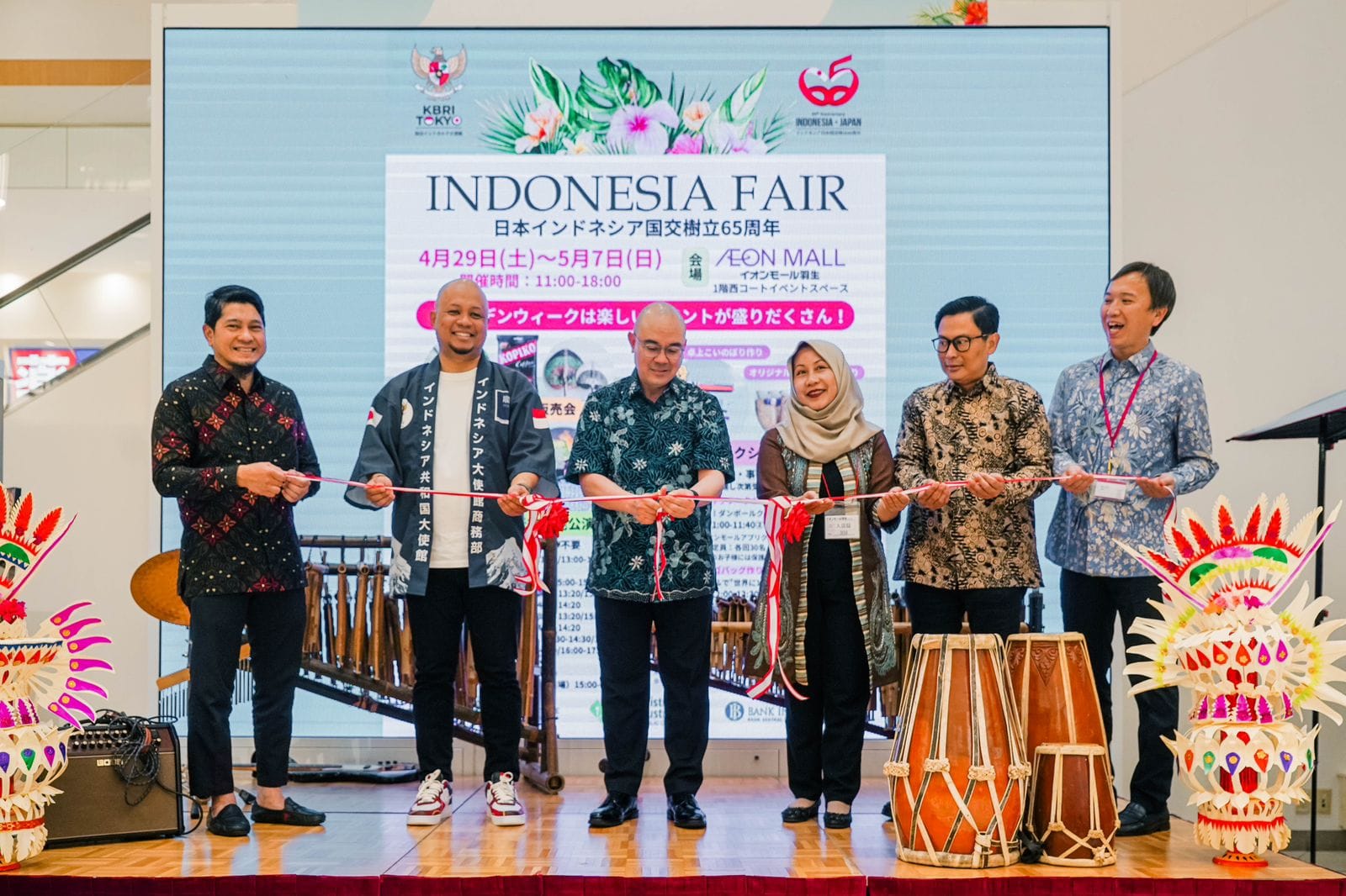 Gelar Indonesia Fair 2023 di Jepang, Fesyen Bandung dan Pisang Lampung Digemari Pengunjung