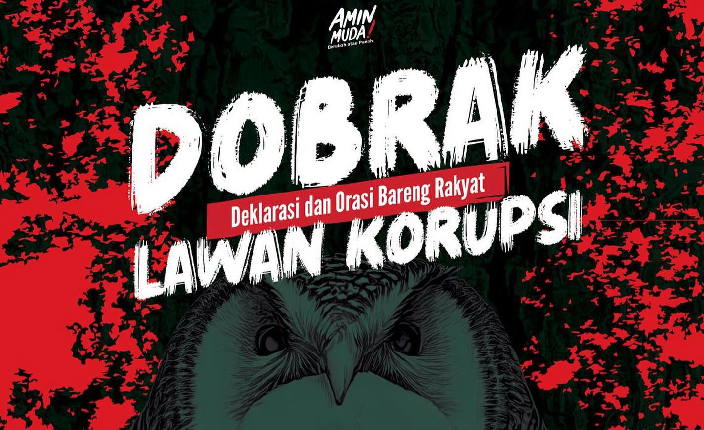 Gerakan AMIN Muda Gelar Pesta Rakyat dan Deklarasi Dobrak Lawan Korupsi demi Soliditas Suara AMIN di Ibu Kota