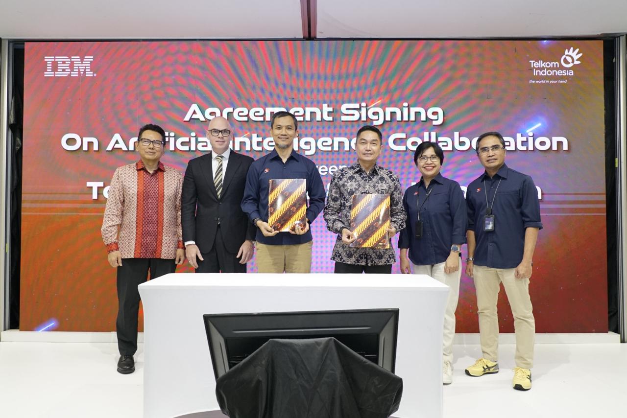 Adopsi AI, Telkom Siap Hadirkan Platform Sovereign AI dengan IBM watsonx