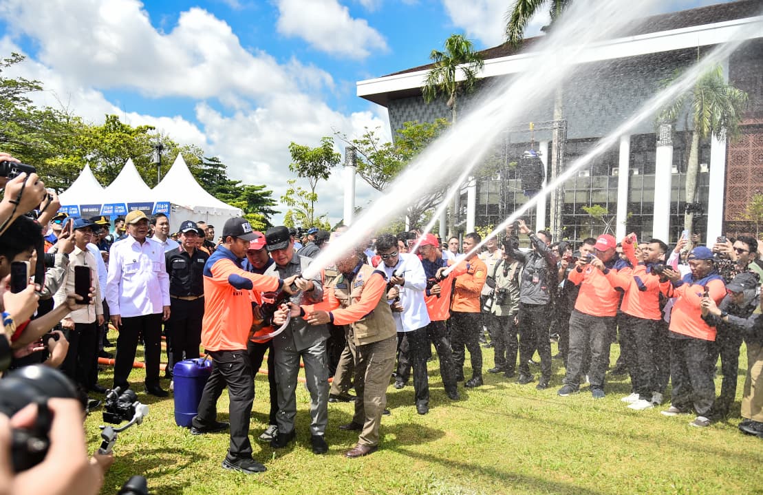 Apel Kesiapsiagaan Karhutla di Kalimantan Barat Perkuat Antisipasi Musim Kemarau 2026