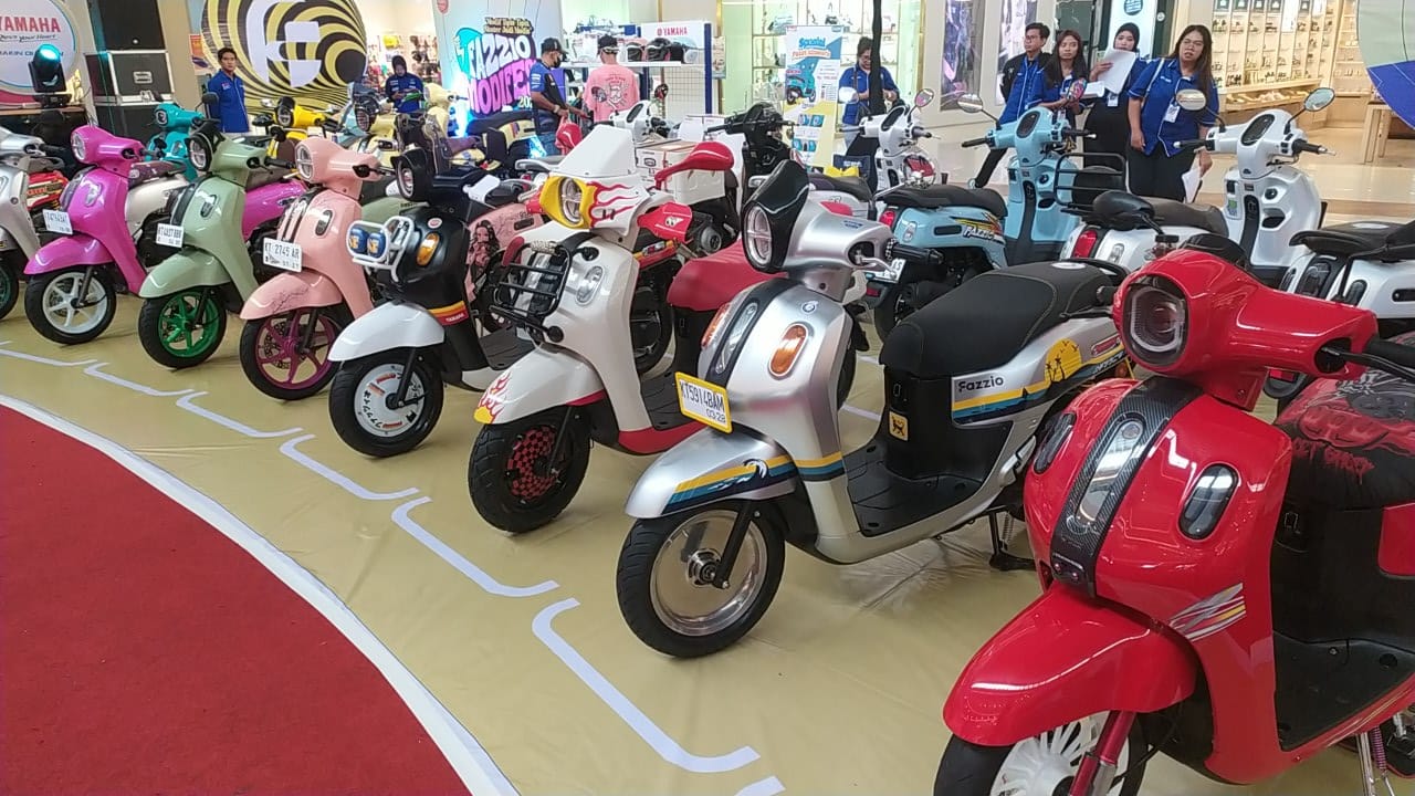 Fazzio Modifest 2025: Tren Modifikasi Yamaha Fazzio di Samarinda Nggak Kaleng-Kaleng!