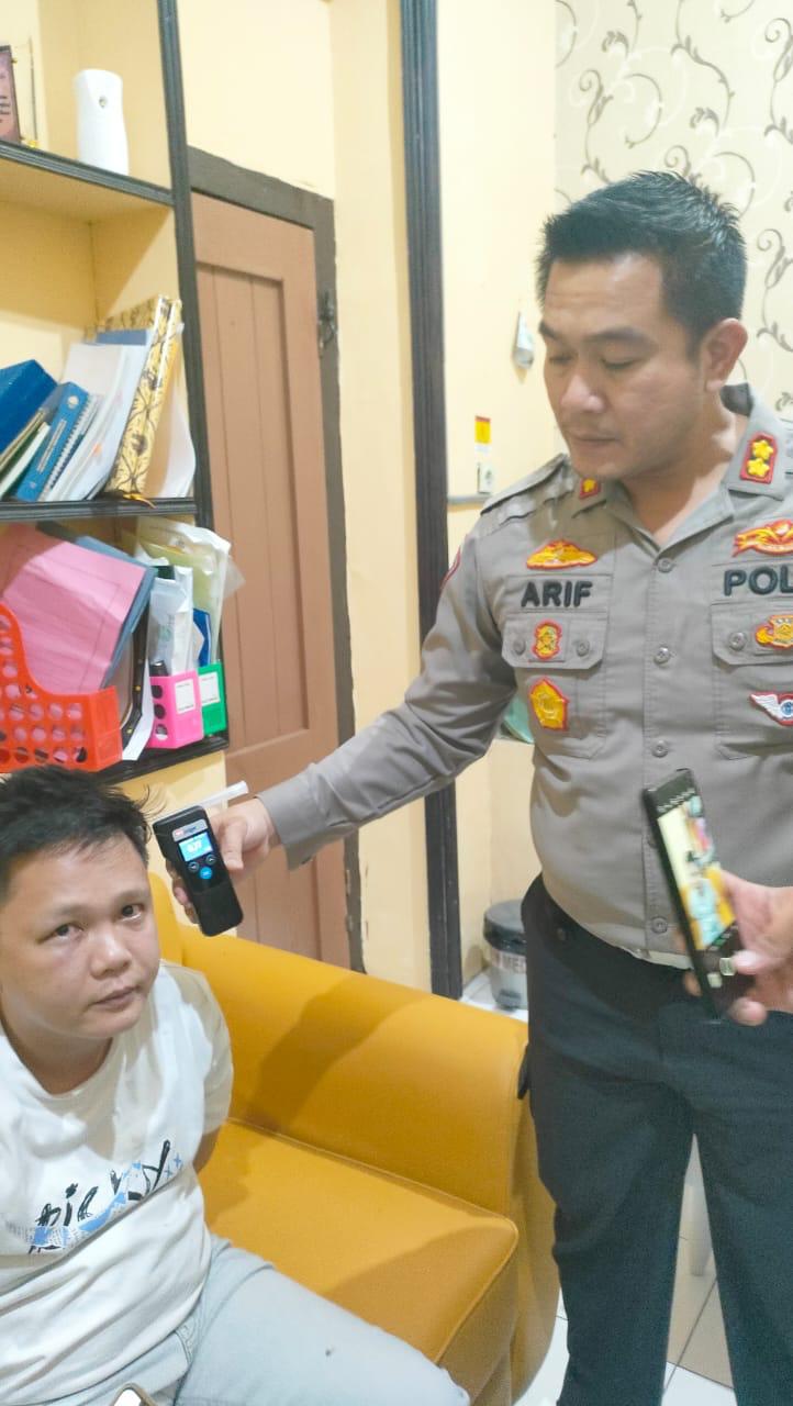 Mabuk Saat Mengemudi, Pria Lebak Arum Tabrak Sejumlah Kendaraan 