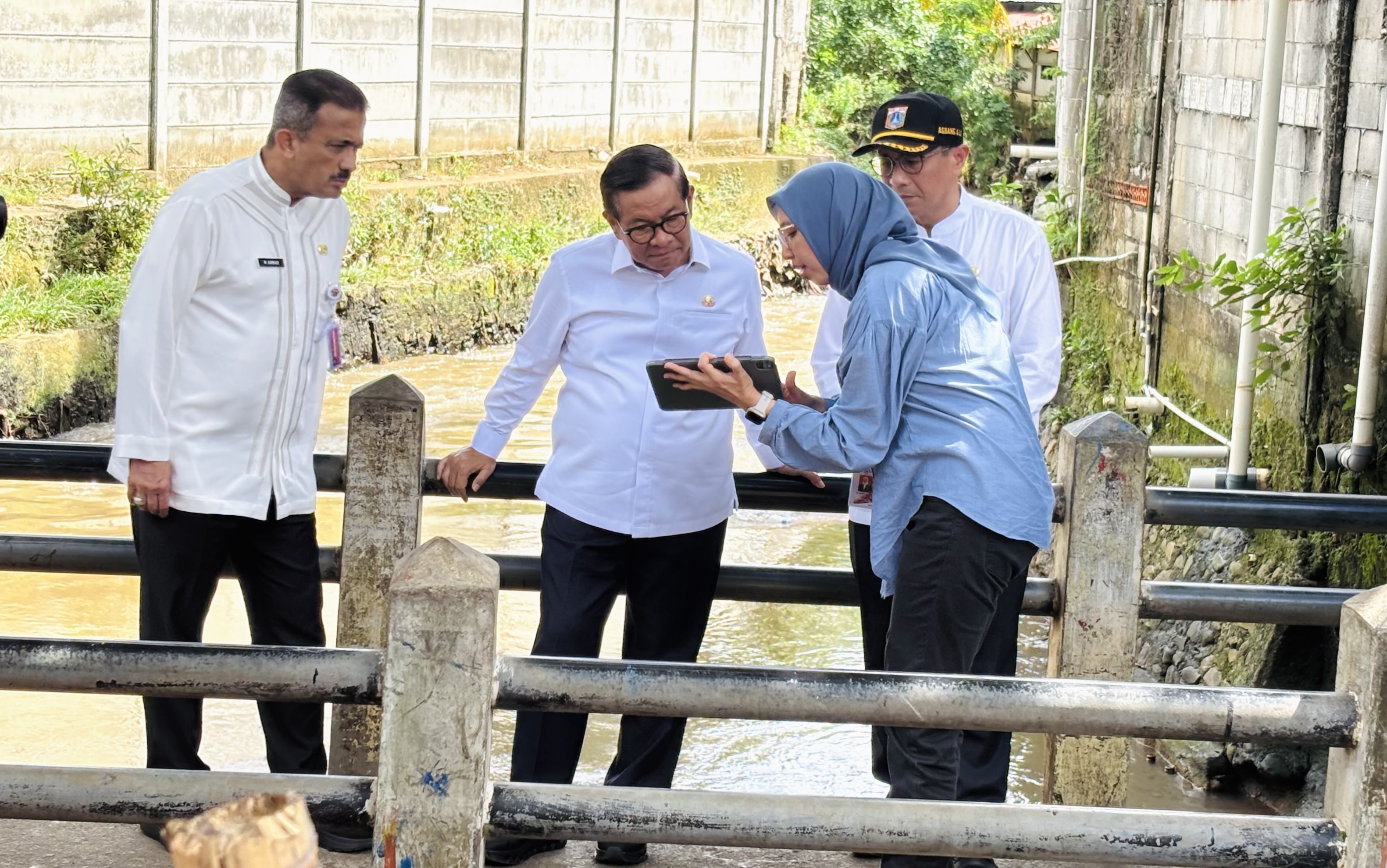 Normalisasi Kali Krukut yang Tertunda 10 Tahun Dieksekusi, Pramono Bebaskan 65 Bidang Tanah