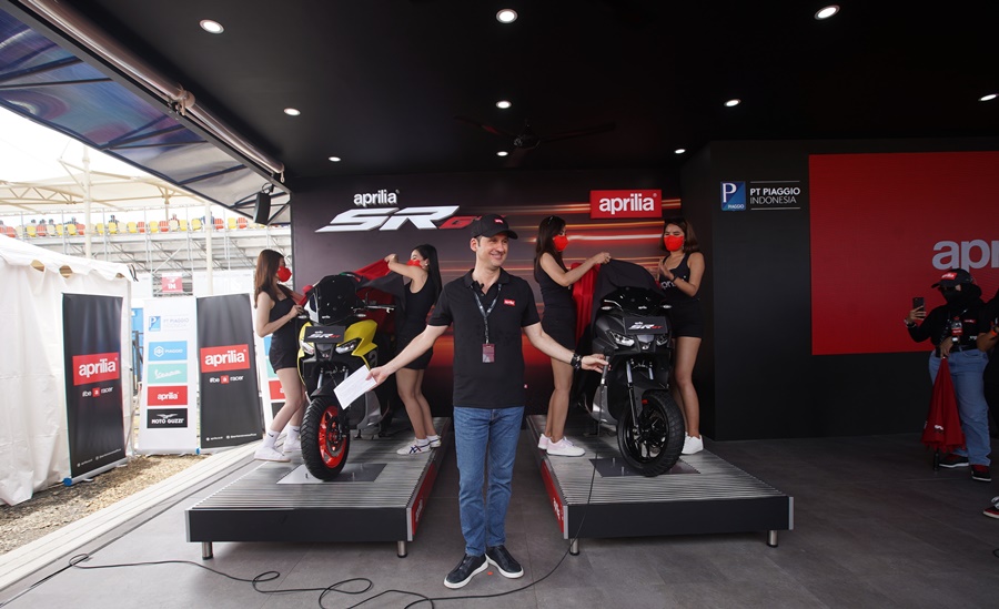 MotoGP Mandalika Jadi Momentum Piaggio Indonesia Kenalkan Aprilia SR GT 200 di Tanah Air