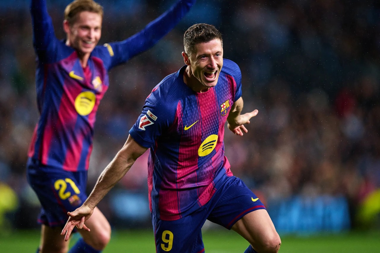 Celta Vigo vs Barcelona 2-4, Hattrick Lewandowski Antar Blaugrana Pepet Real Madrid