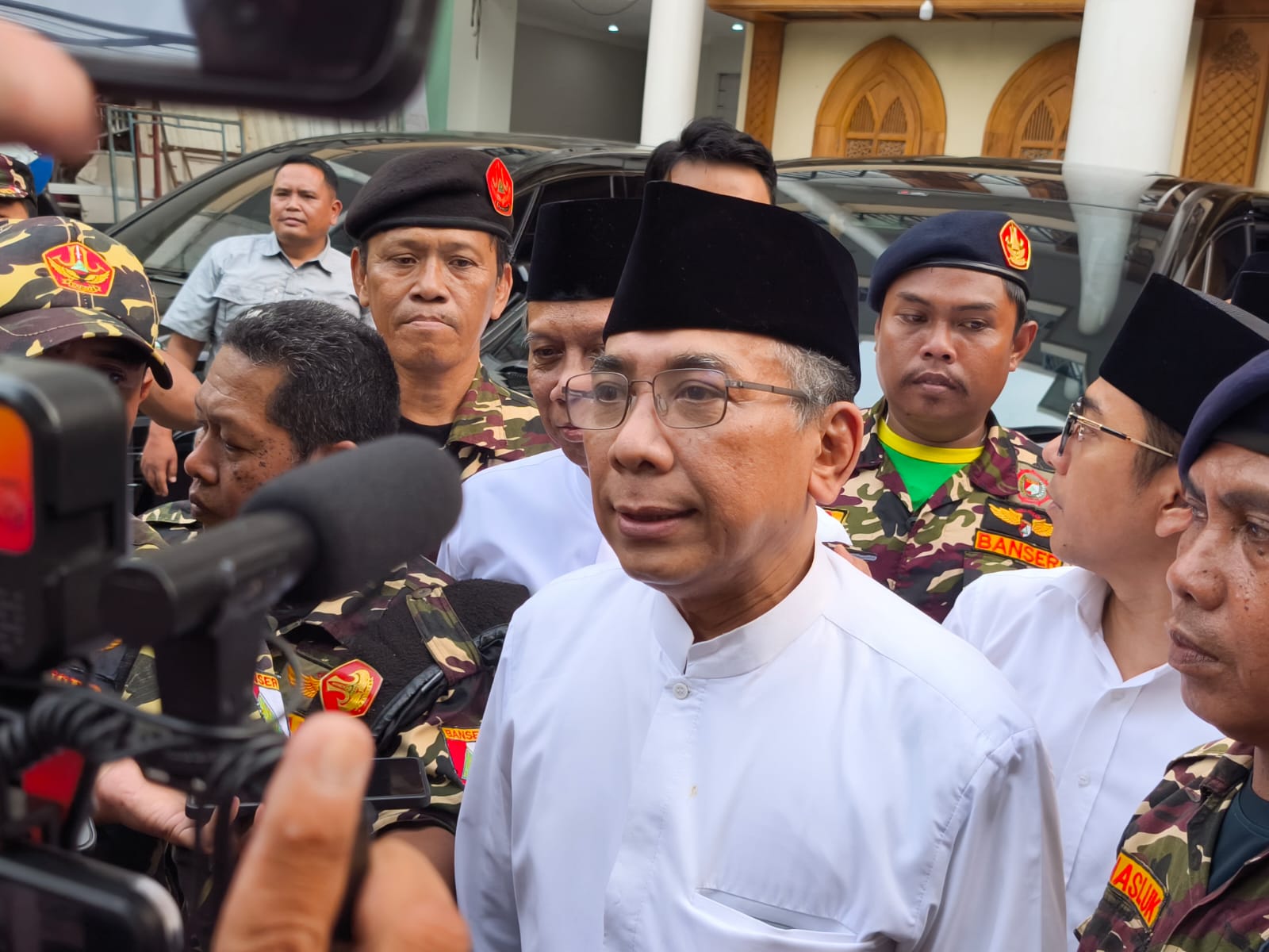 Tindaklanjuti Islah, Gus Yahya Temui Rais Aam di Surabaya