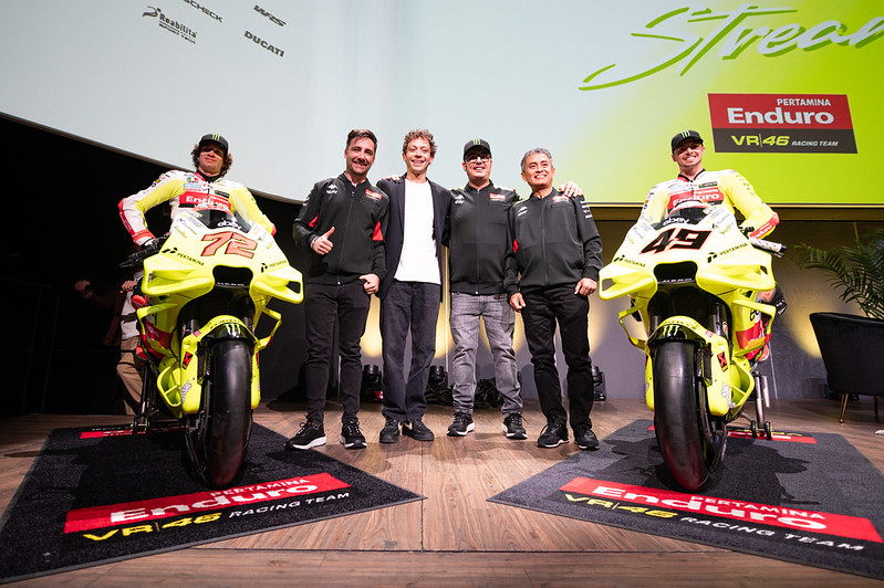 Peluncuran Pertamina Enduro VR46 Racing Team, Rossi: 'Lebih Dekat dengan Fans Indonesia Untuk Cetak Prestasi!'