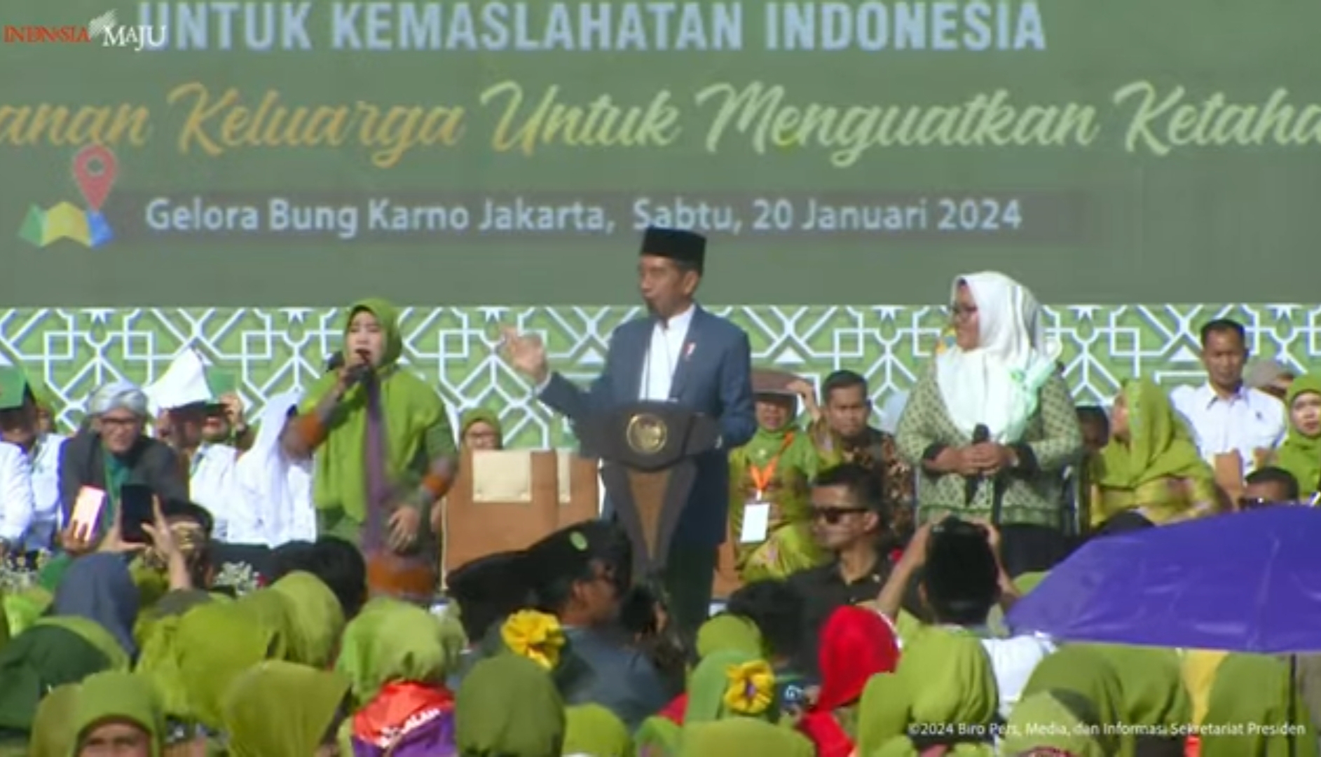 Ucapkan Selamat Harlah ke-78, Jokowi: Muslimat NU Selalu Menjaga NKRI dan Merawat Pancasila