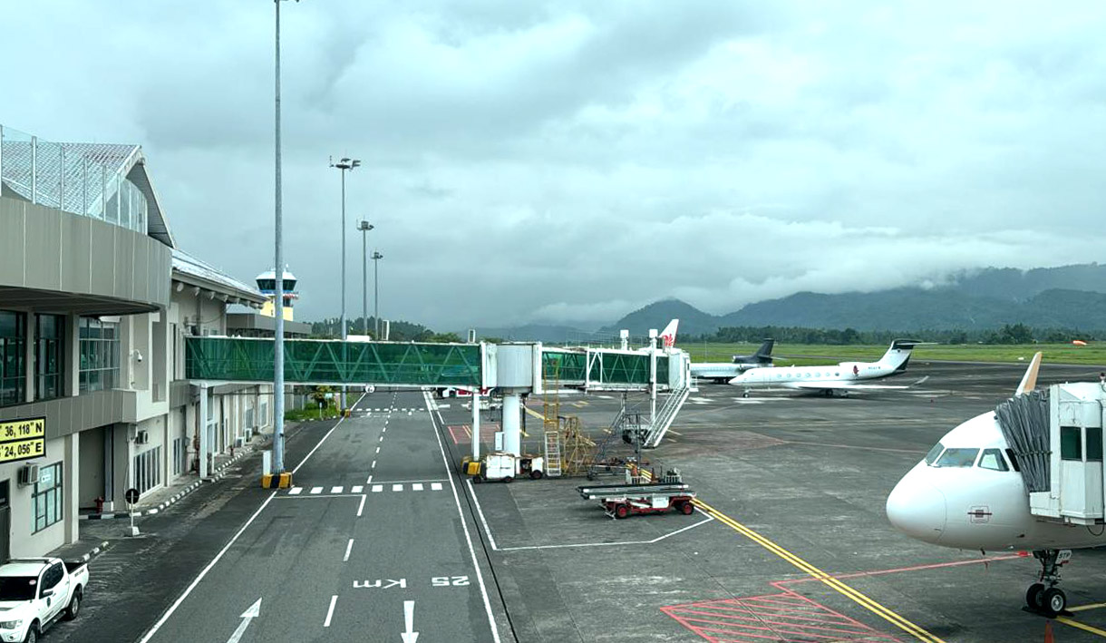Operasi Bandara Sam Ratulangi Ditutup Sementara Akibat Erupsi Gunung Ruang