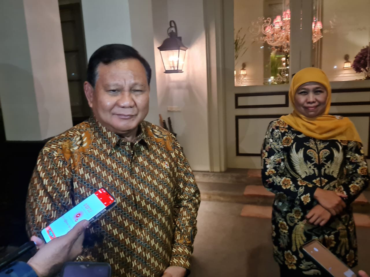 Soal Cagub Jateng Sudaryono, Prabowo: Nanti Ada Waktunya
