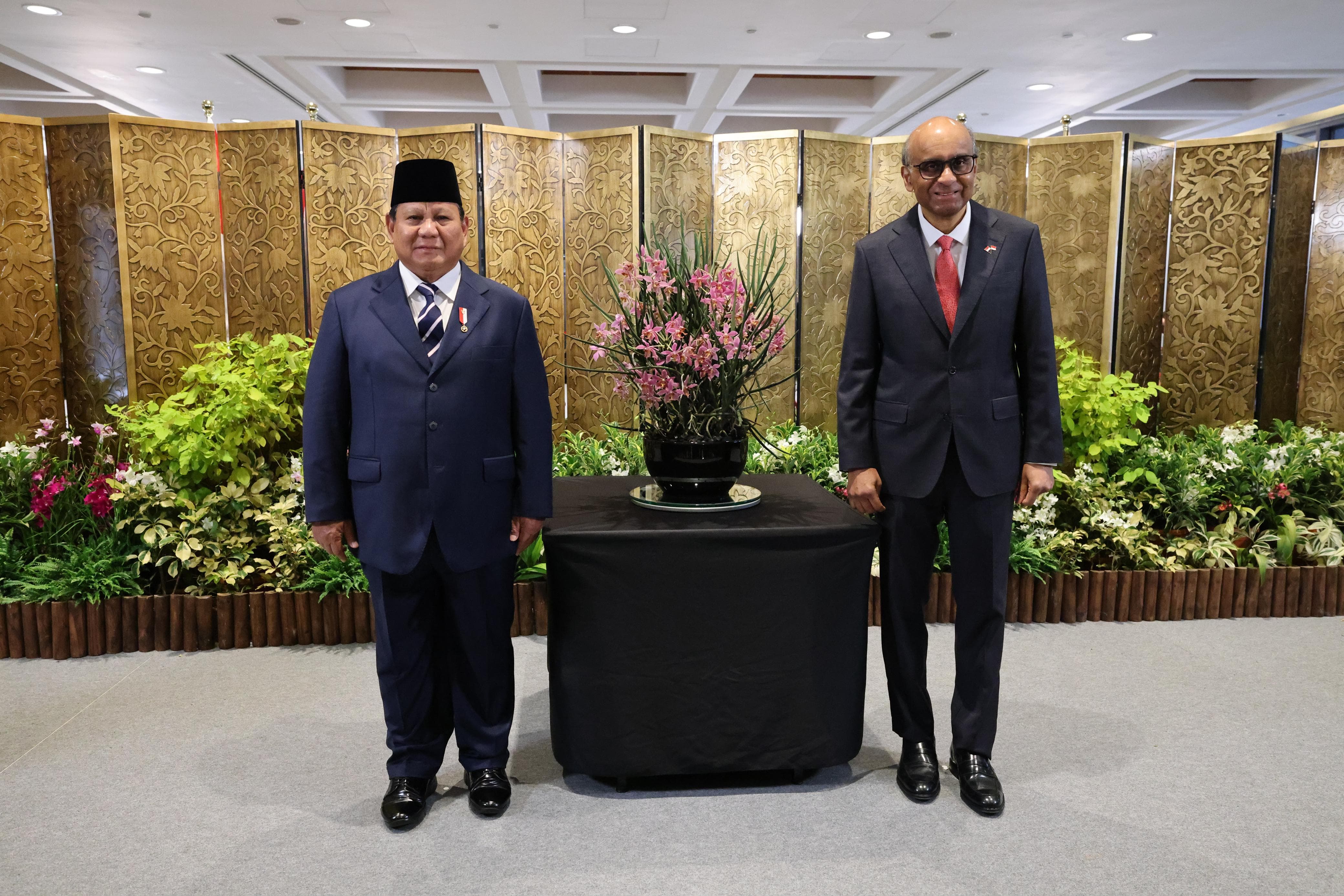 Diplomasi RI-Singapura Lewat Bunga, Prabowo Persembahkan Nama Ibunda Paraphalante Dora Sigar Soemitro untuk Anggrek