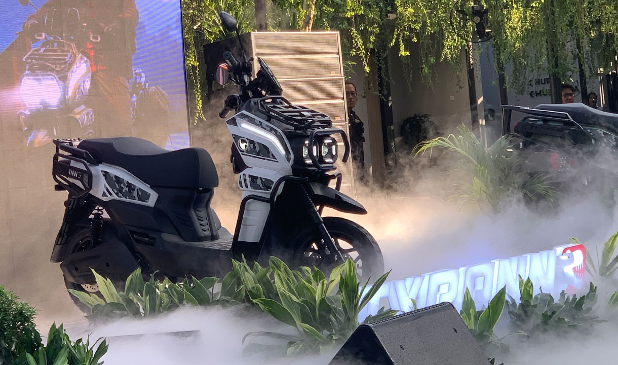 Harga Indomobil Emotor Tyranno, Sepeda Motor Listrik Dual Purpose Hanya Rp25 Jutaan dengan Torsi Besar