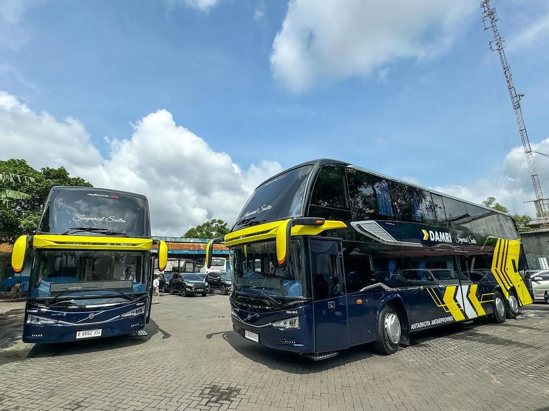 DAMRI Resmi Luncurkan Bus Tingkat Pertama Jakarta-Malang, Fasilitas Mewah Tenan!