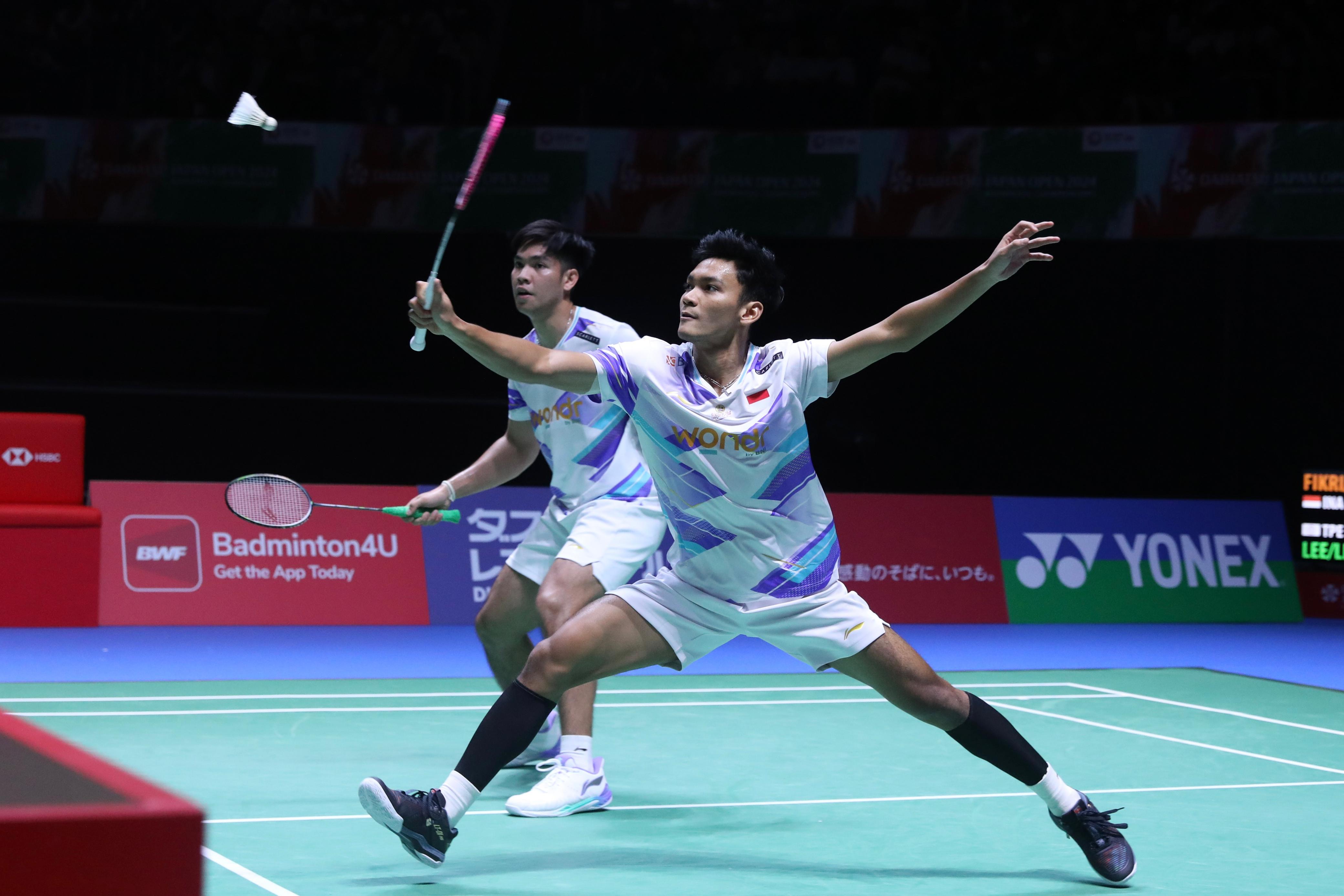 Leo/Bagas dan Daniel/Fikri ke Perempat Final Japan Open 2024, Debut Meyakinkan Pasangan Baru Ganda Putra