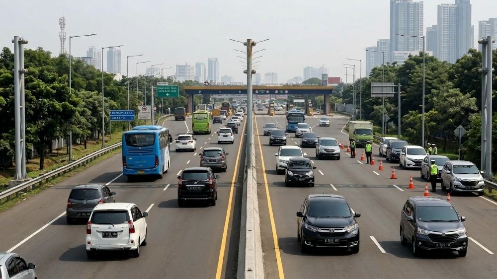 Update Ganjil Genap Tol Trans Jawa 18 Maret 2026: Jadwal One Way dan Contraflow Arus Mudik Lebaran