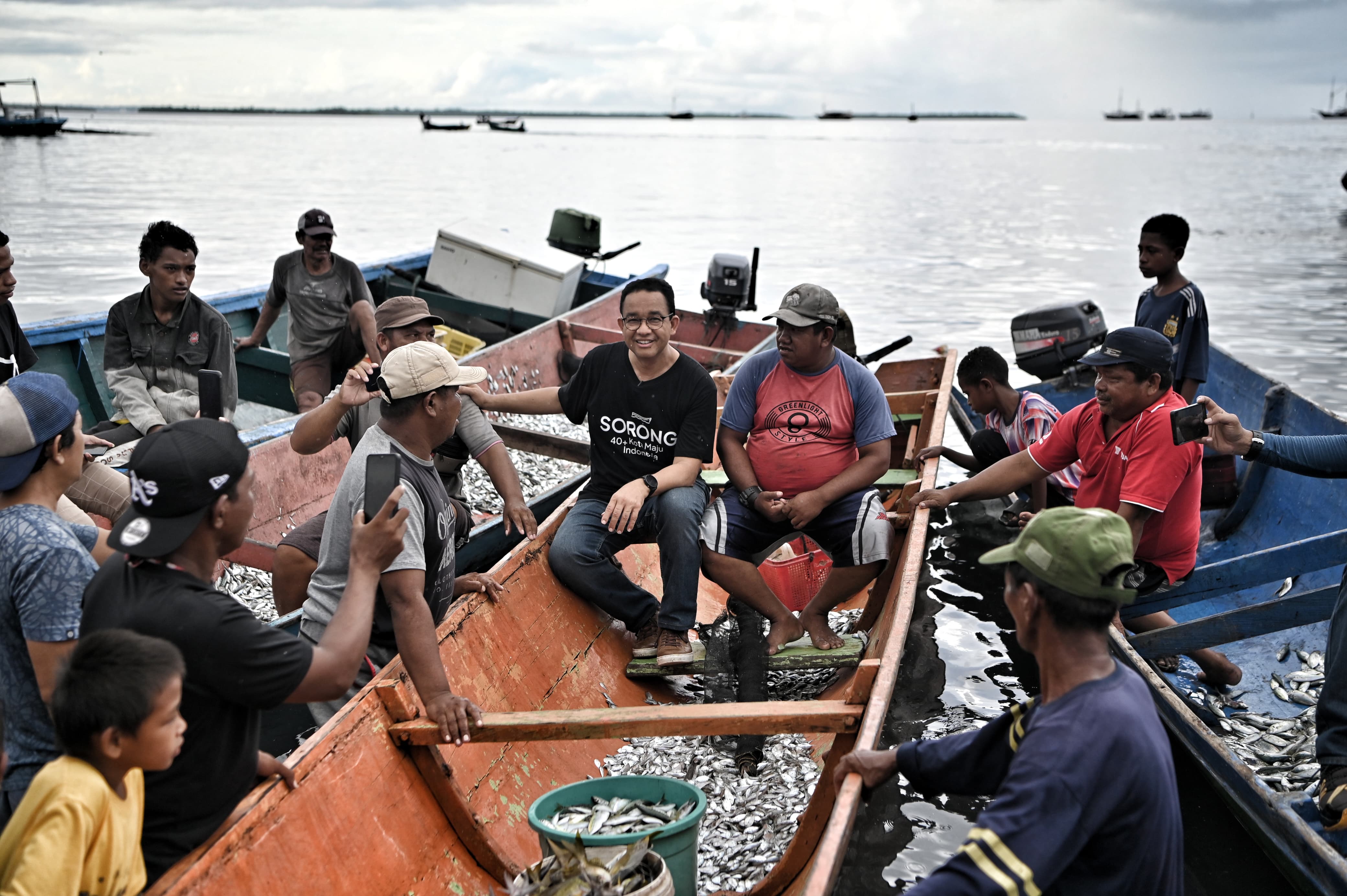 Blusukan di Pasar Ikan, Anies Anggap Suara Dukungan untuk Prabowo adalah Bentuk Demokrasi