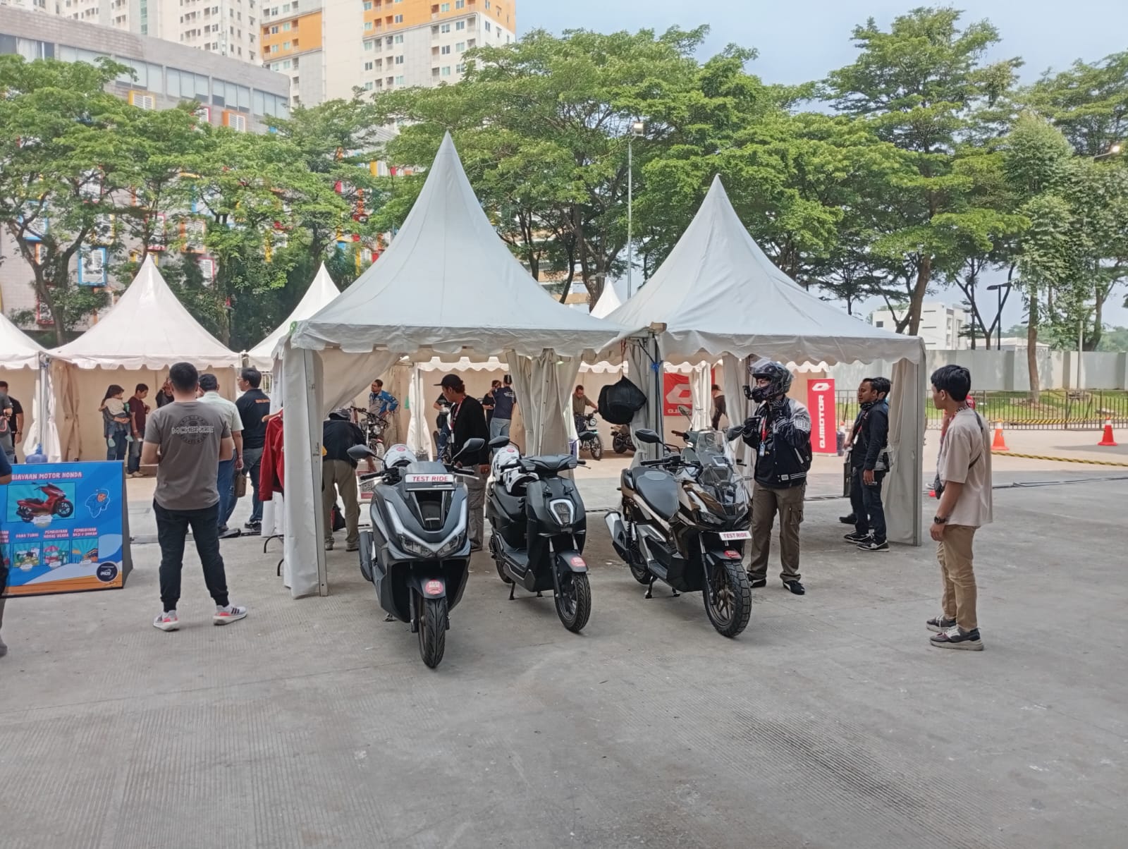 Test Ride Langsung Motor Impian di IMOS 2025, Gratis, Ini Syaratnya!