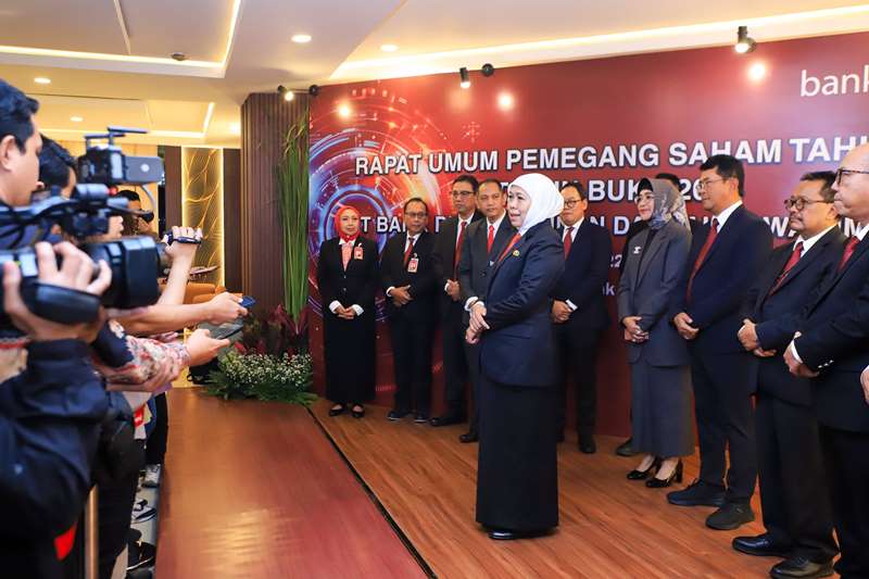Khofifah Terima Banyak Gubernur, Bahas Kerja Sama dengan Bank Jatim