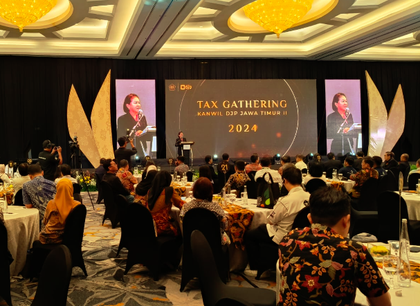 Kanwil DJP Jatim II Gelar Tax Gathering 2024, Ajak Wajib Pajak Manfaatkan Coretax