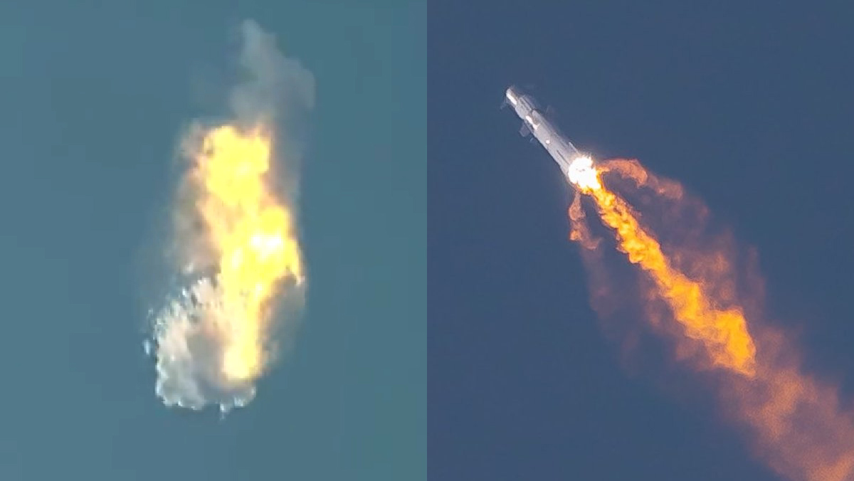 Roket Starship SpaceX Meledak Saat Uji Coba, Gagal Saat Pemisahan Unit  