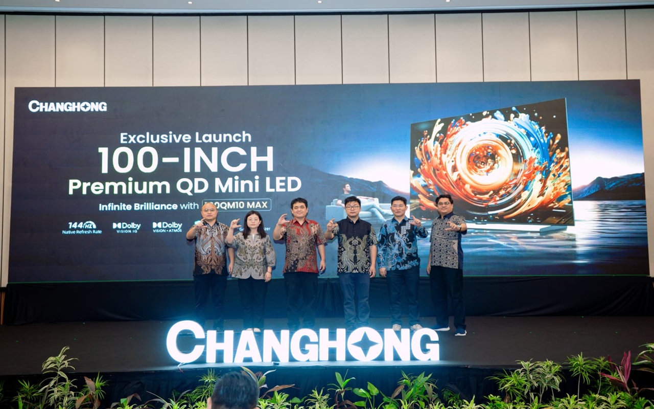 Changhong Rilis TV 100 Inci Mini LED, Spesifikasi Flagship Harga Lebih Masuk Akal