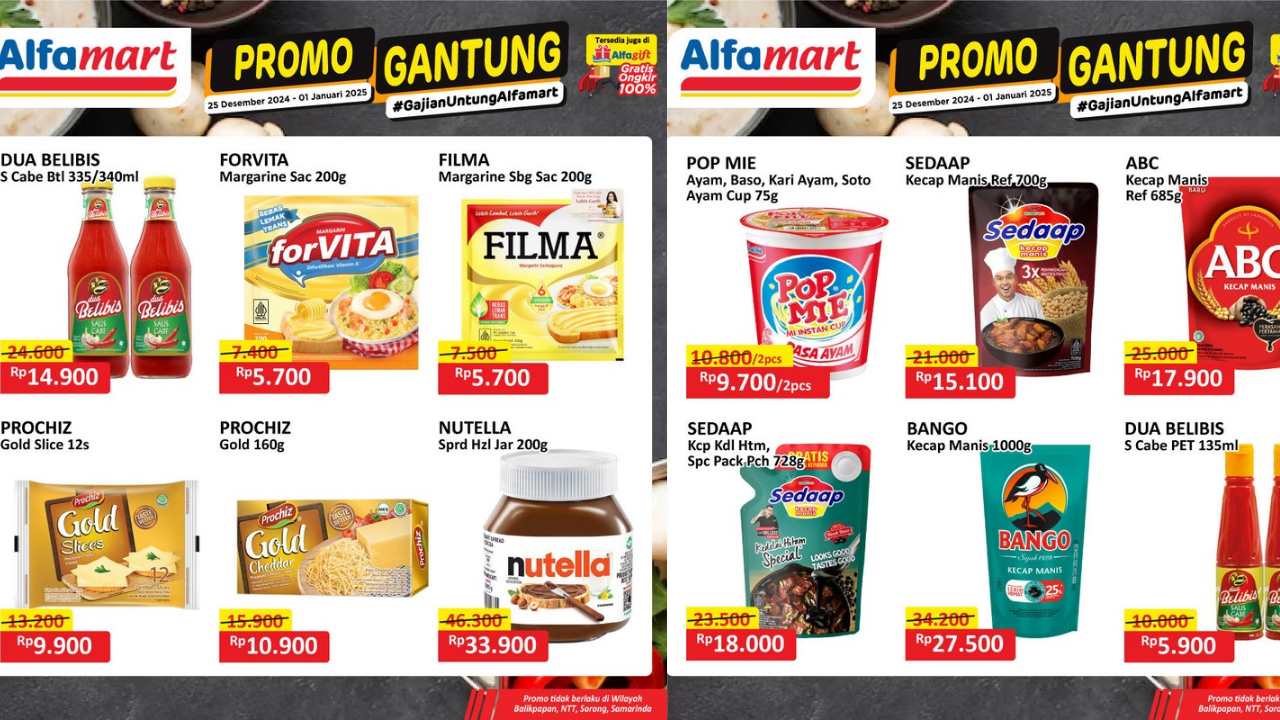 Promo JSM Alfamart Terbaru Hari Ini 28 Desember 2024 Spesial Akhir Tahun, Margarin hanya Rp5 Ribuan