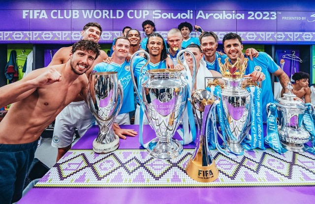 Manchester City  Juara Piala Dunia Antarklub 2023, Sejarah Klub Inggris Pertama Peraih 5 Trofi di 2023