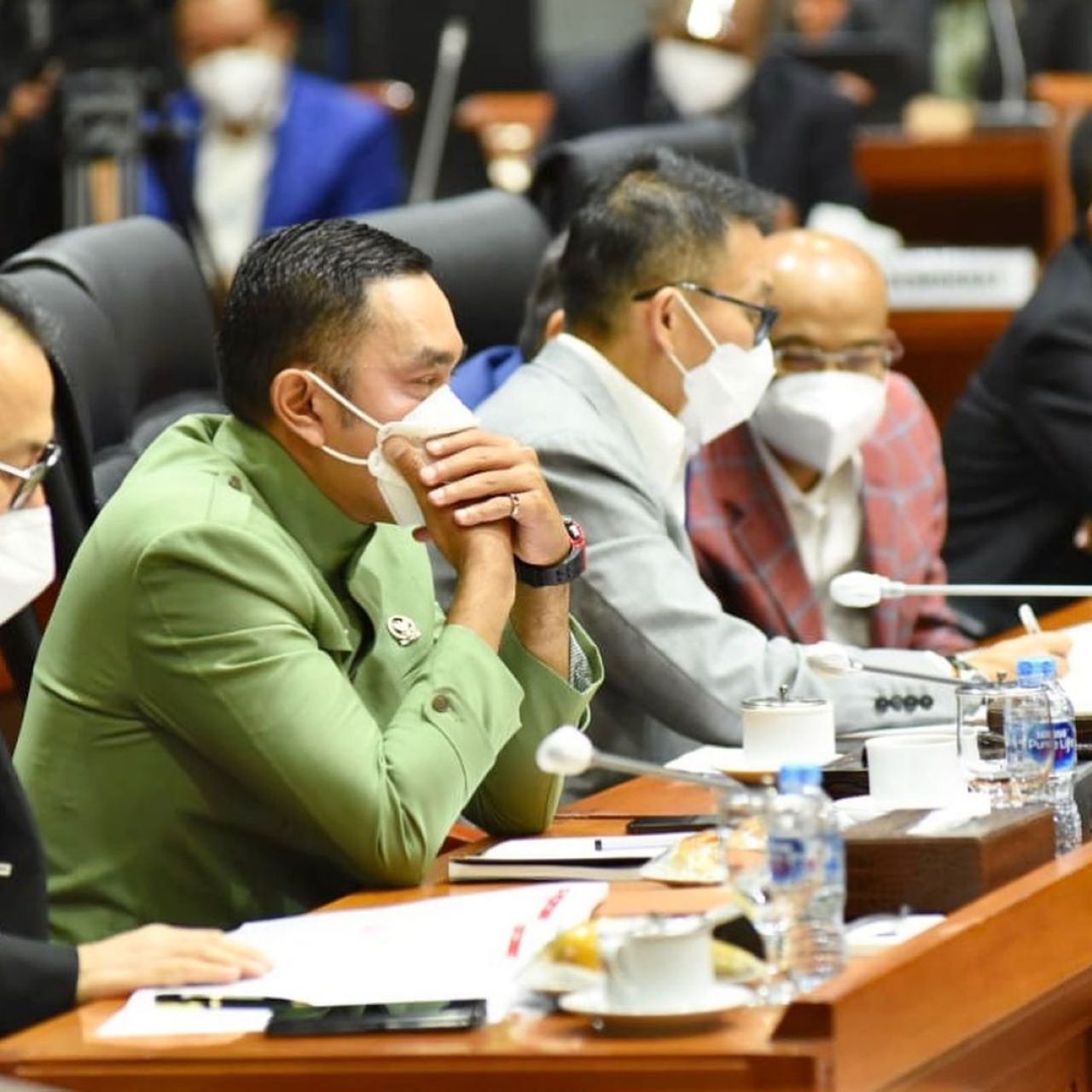 NasDem Copot Ahmad Sahroni dari Wakil Ketua Komisi III ke Komisi I DPR