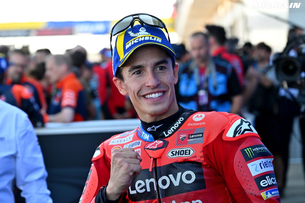 Demi Adik, Marc Marquez Tak Ingin Kunci Gelar Juara Dunia di GP Misano
