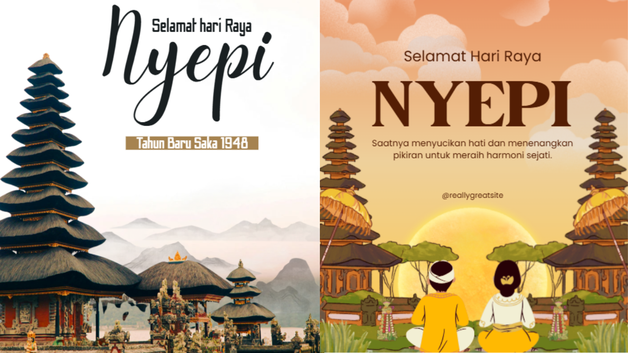 35 Kartu Ucapan Nyepi 2026 Gratis dan Terbaru, Bagikan untuk Status di Medsos