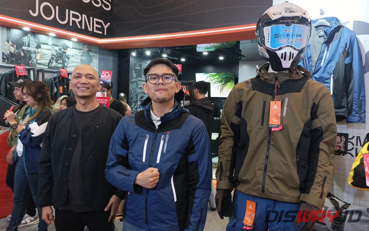 IMOS 2024: Respiro Hadirkan Threnox, Jaket Turing Segala Cuaca