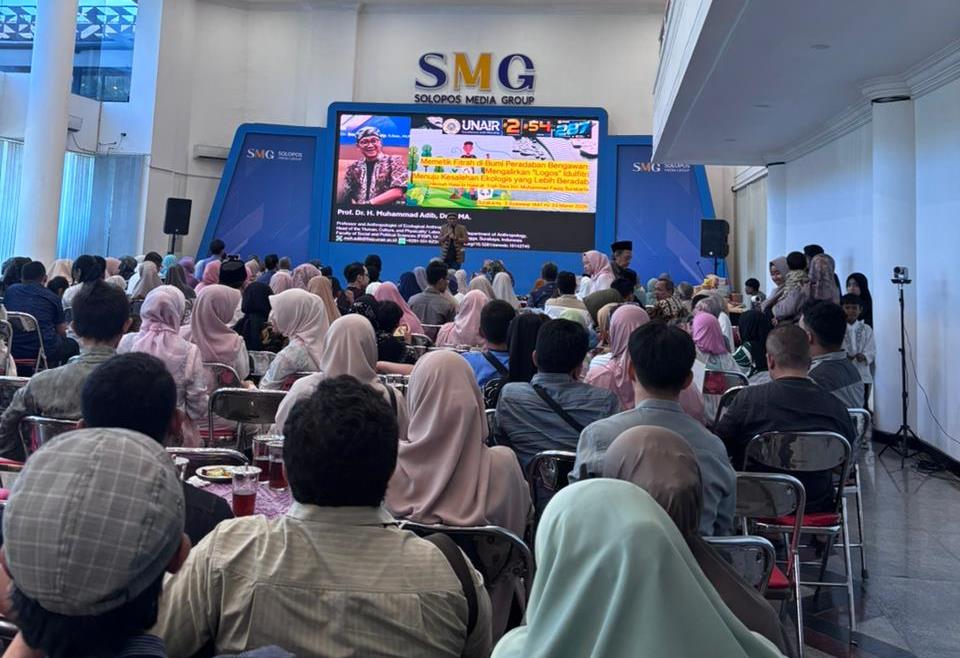 Guru Besar Unair di Solo: Idulfitri Momentum 'Fitrah Kebijakan' dan Keadilan Ekologi di Tanah Jawa