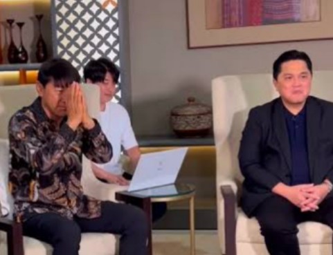 Akhirnya Terungkap Shin Tae-yong Pamit ke Erick Thohir Tak Mau Dikaitkan Drawing AFC