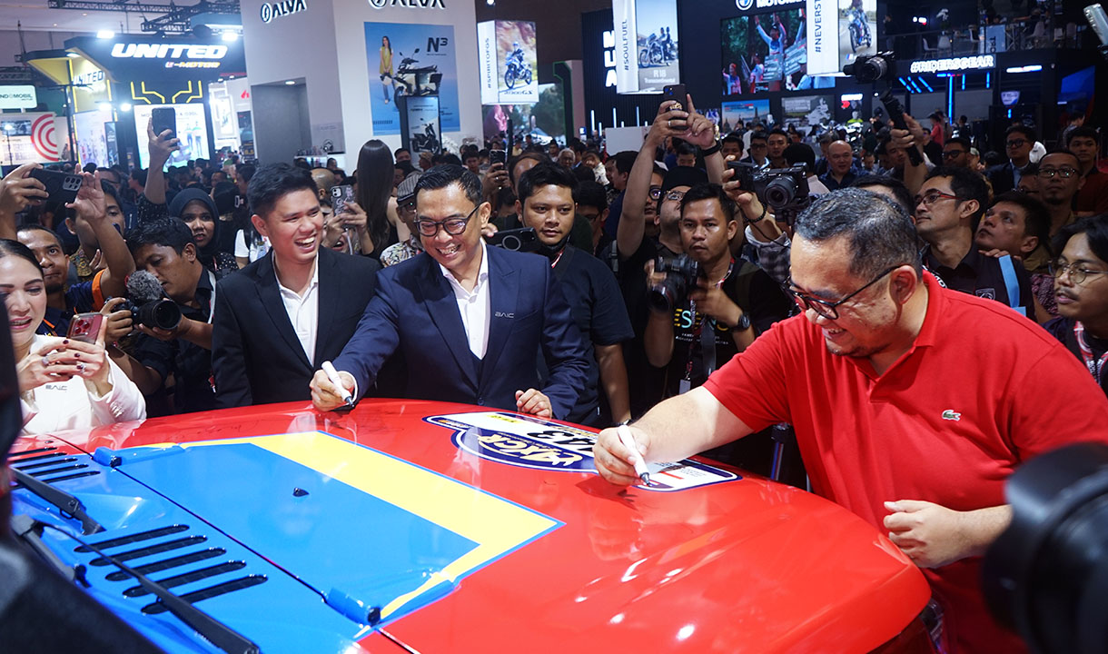 BAIC Indonesia Kibarkan Sang Merah Putih di Ajang Motorsport Kelas Dunia Bersama DeXC Racing Team