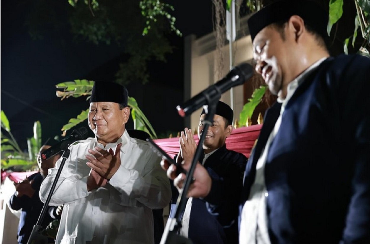 Prabowo Terima Dukungan dari Relawan Samawi, Janji Lanjutkan Kebijakan Jokowi