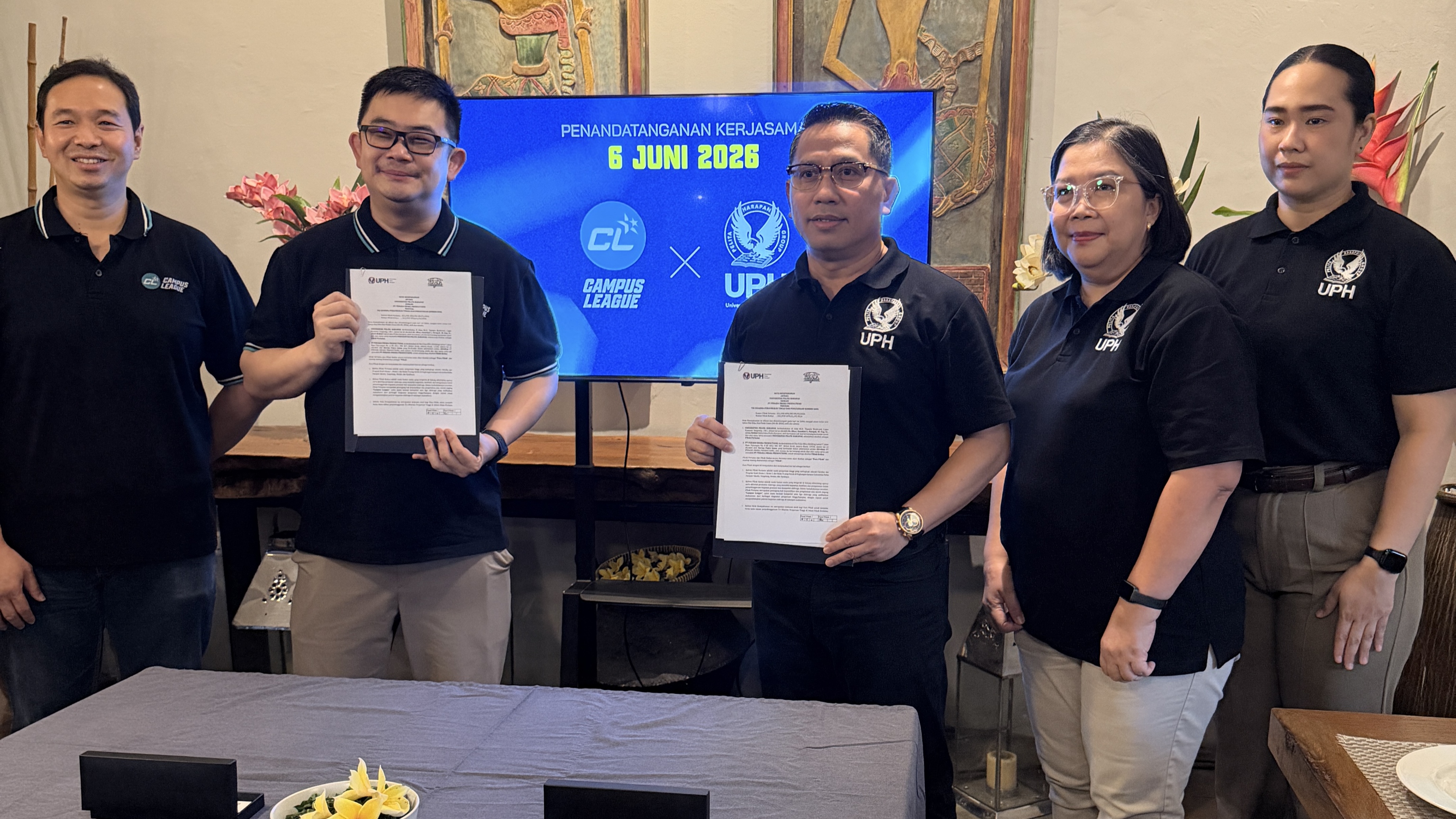 Campus League Teken Mou dengan UPH, Siap Gelorakan Olahraga Kampus